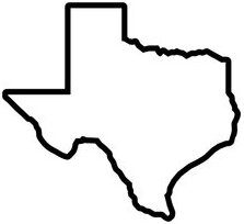 Texas state silhouette